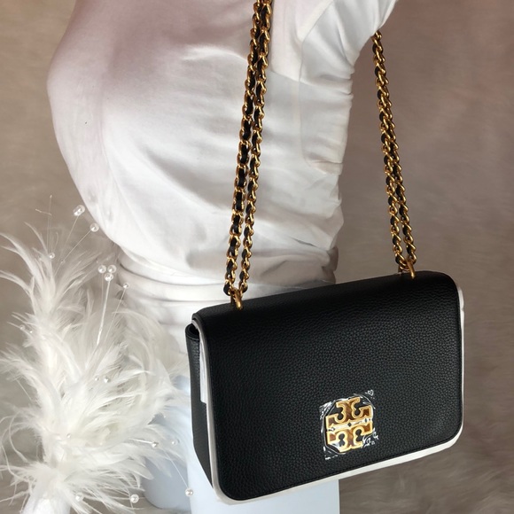 NEW Tory Burch Britten Adjustable Shoulder Bag - Picture 7 of 7